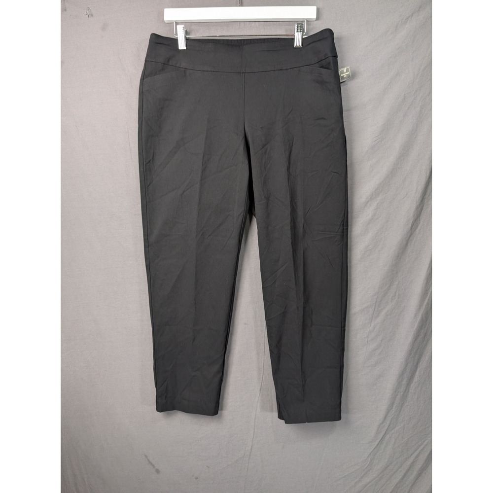 Terra & Sky Millennium Pant Black Soot Straight Leg Plus Size 0X 14W Petite